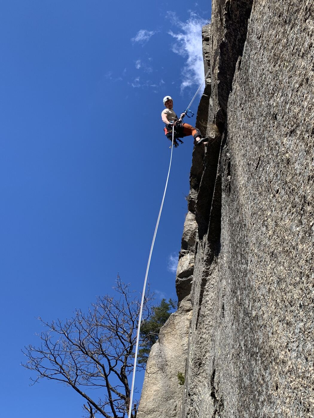 Multi-pitch rappel